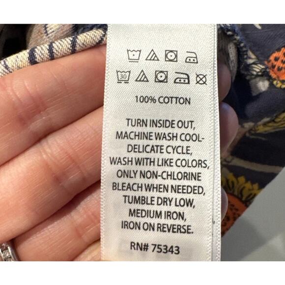 Cynthia Rowley Sunflower Print Overall Dress Girls Size 7 Colorful Fun Artsy - Picture 9 of 9